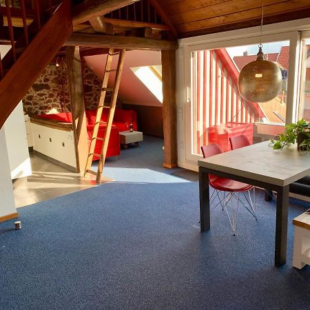 Historische Ferienwohnung mit Sauna in Lich Exterior foto