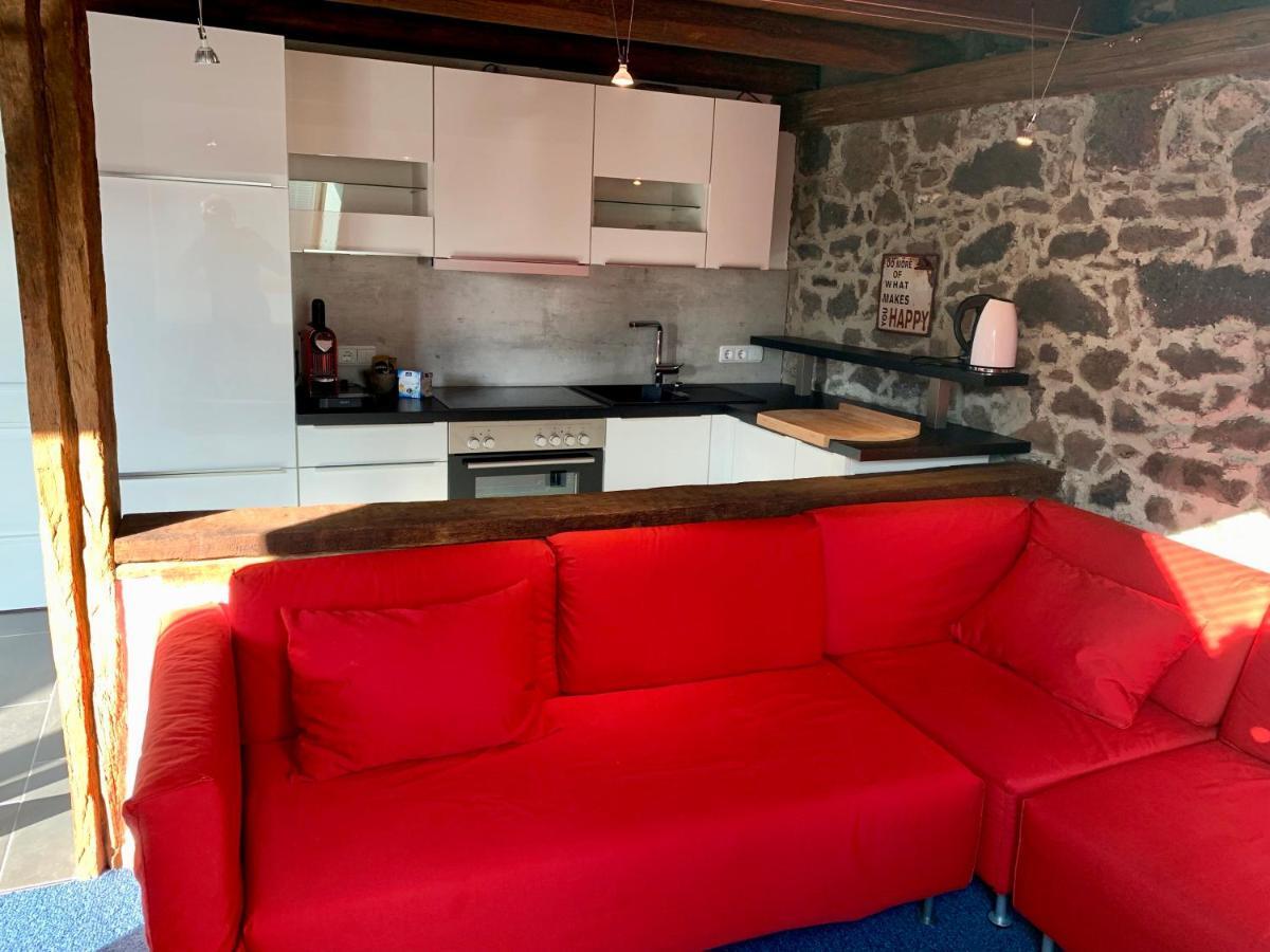 Historische Ferienwohnung mit Sauna in Lich Exterior foto