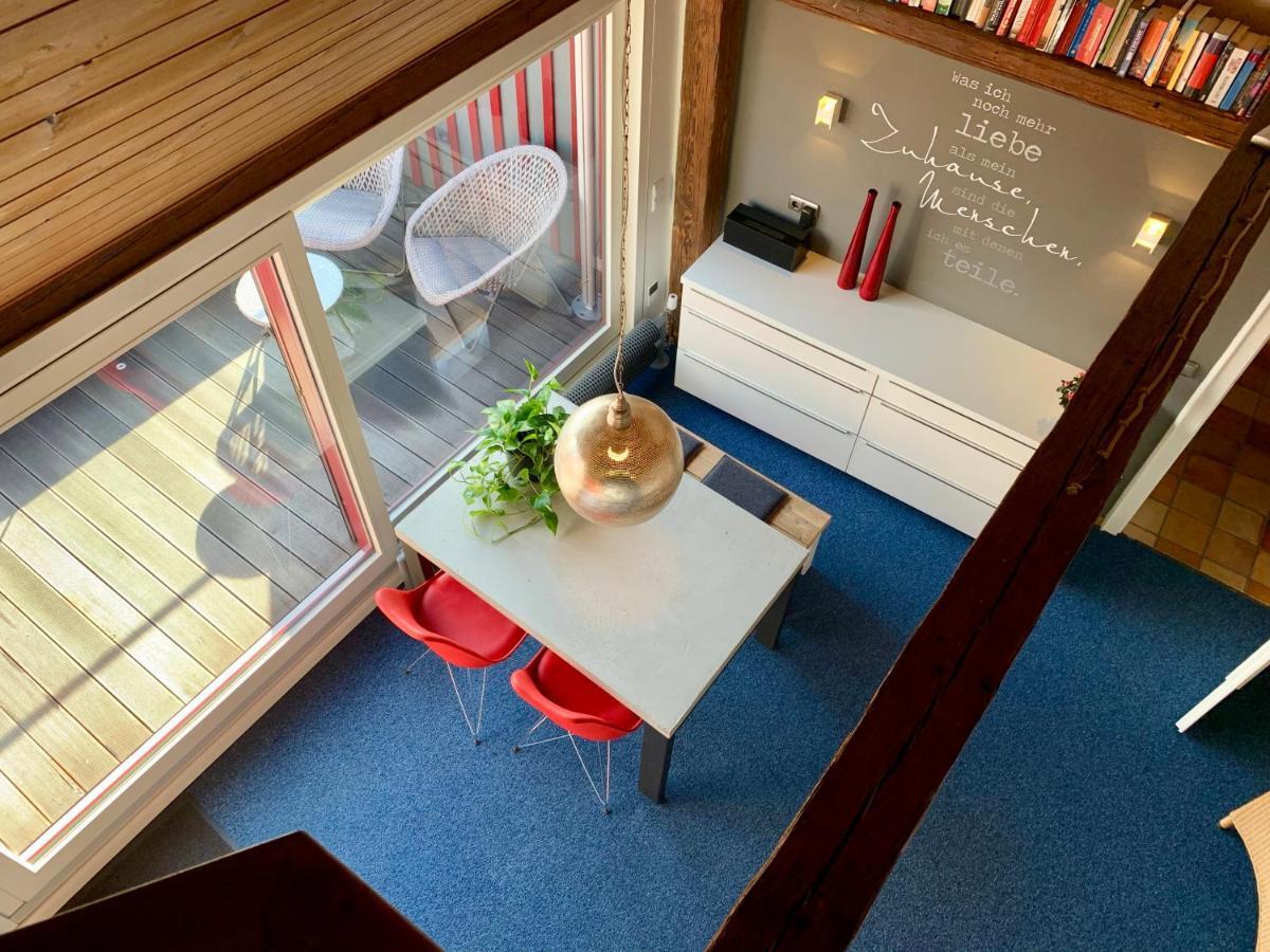 Historische Ferienwohnung mit Sauna in Lich Exterior foto