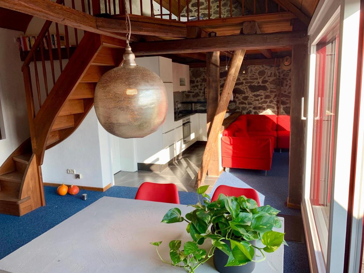 Historische Ferienwohnung mit Sauna in Lich Exterior foto
